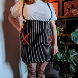 XX braced buccaneer skirt