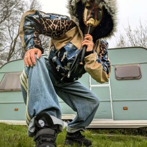 Chica diablo bomber jacket