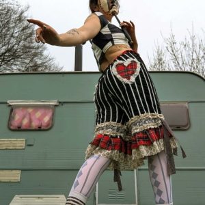 tartan heart buccaneer bloomers